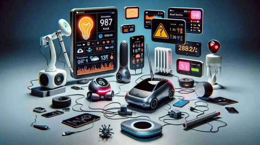 “Latest 2025 tech gadgets including smartwatches, smart glasses, earbuds, AI smartphones, and foldable tablets.”