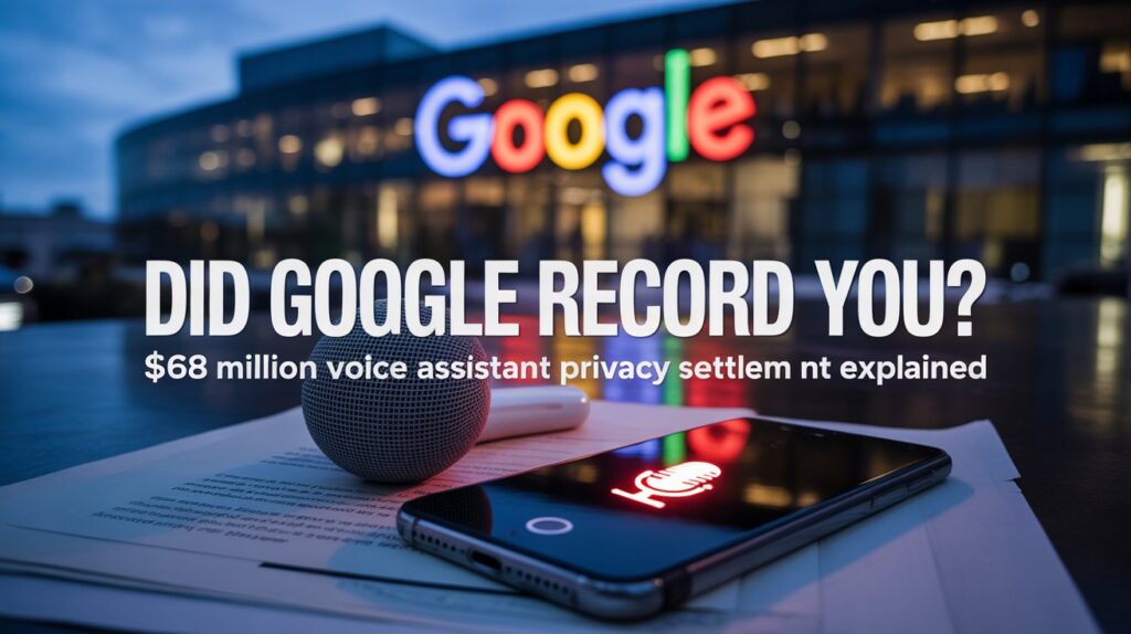 Google logo representing voice assistant privacy lawsuit