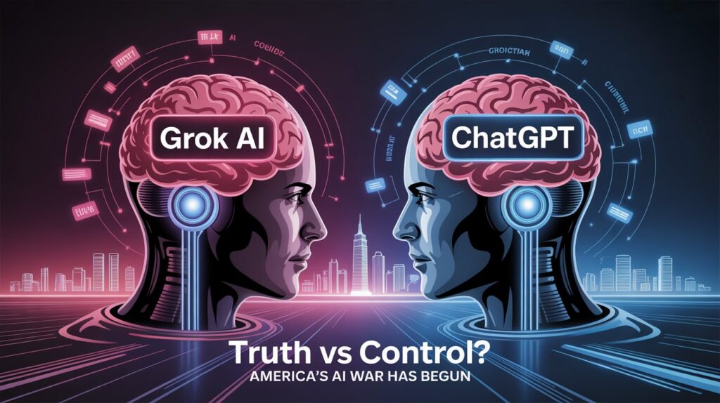 Grok AI vs ChatGPT comparison in the United States