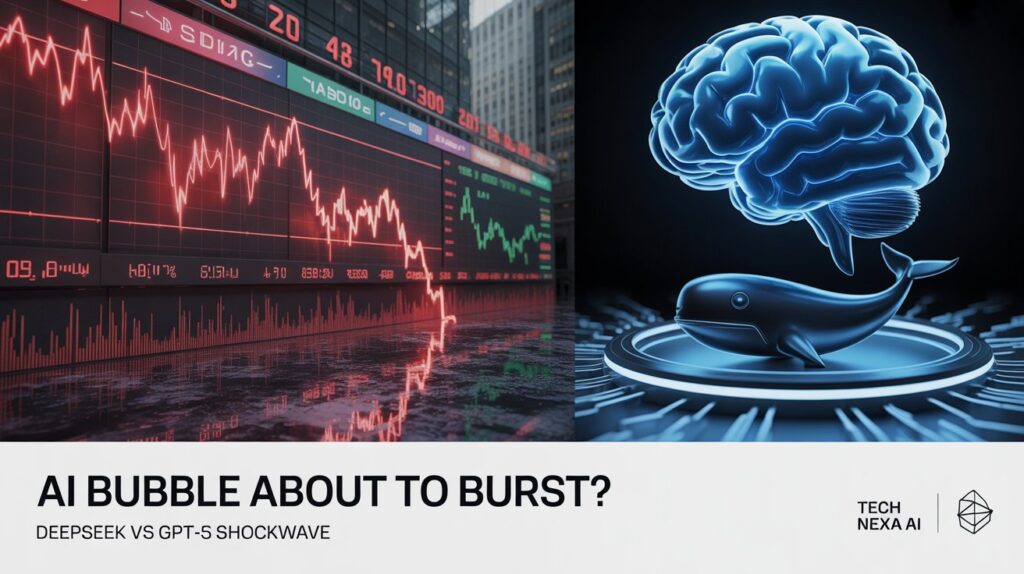 DeepSeek new AI model announcement impact on Nasdaq