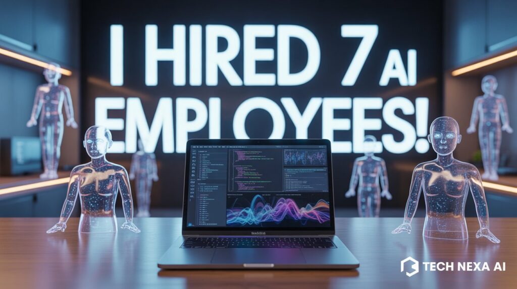 Entrepreneur running AI employees on MacBook using Claude Code