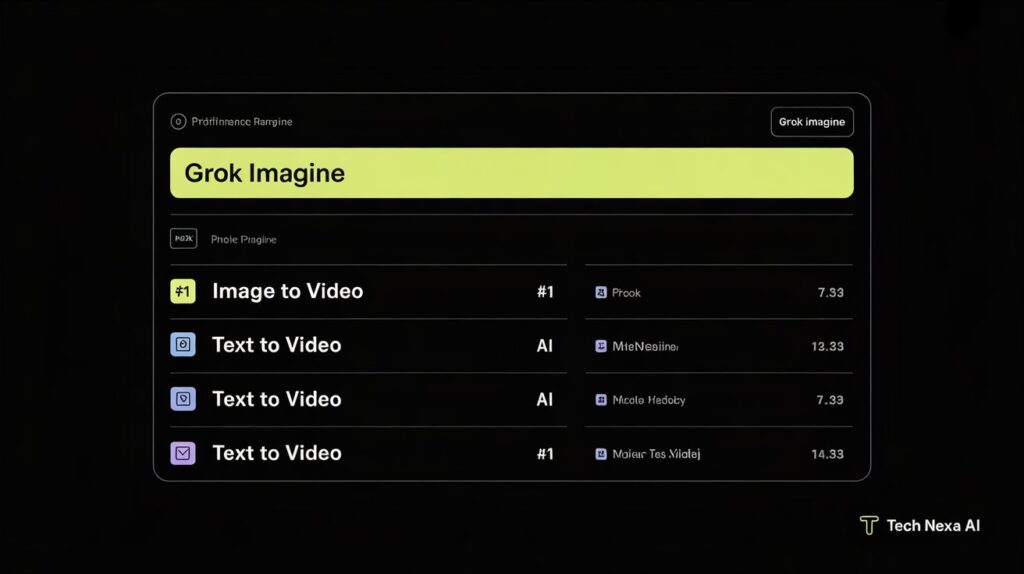 Grok Imagine AI ranked number one image to video generator in 2026