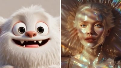 AI generated videos grid created by Grok Imagine tool