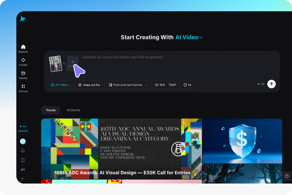Seedance 2.0 beta testing screen with advanced video options