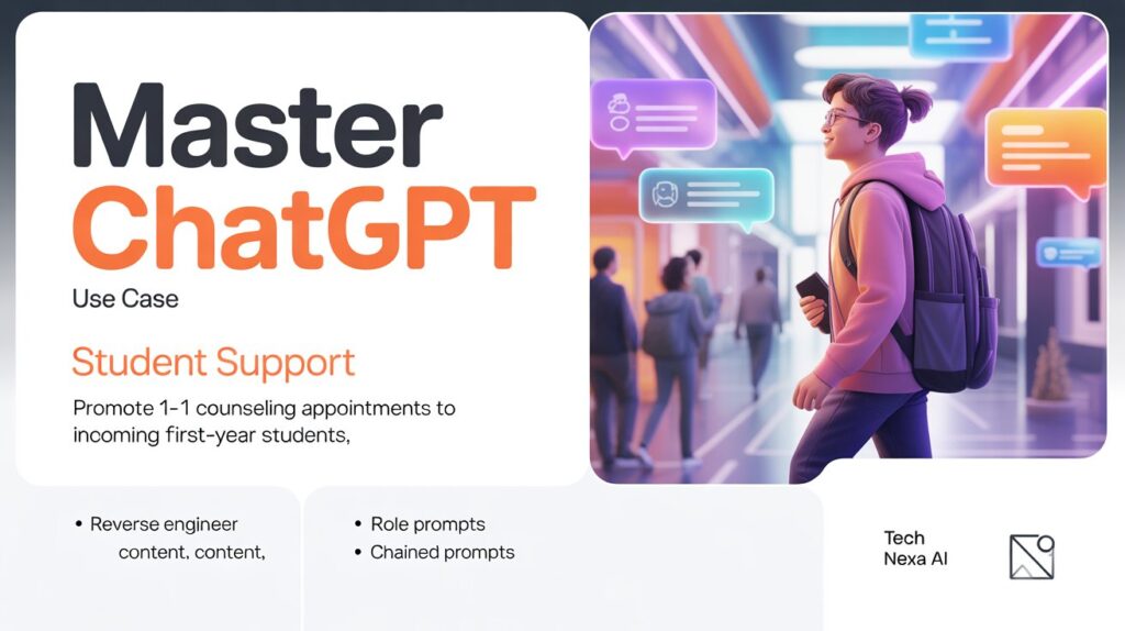 Social media post claiming students are using ChatGPT to analyze past exam papers and predict future exam questions.