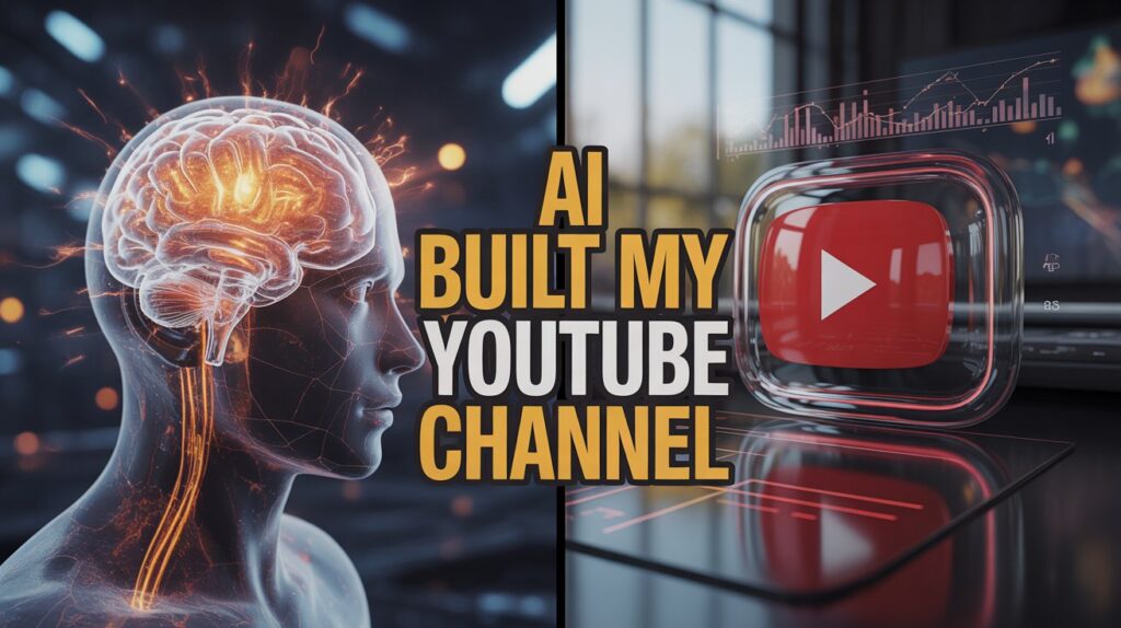 Claude AI building automated AI video channel workflow